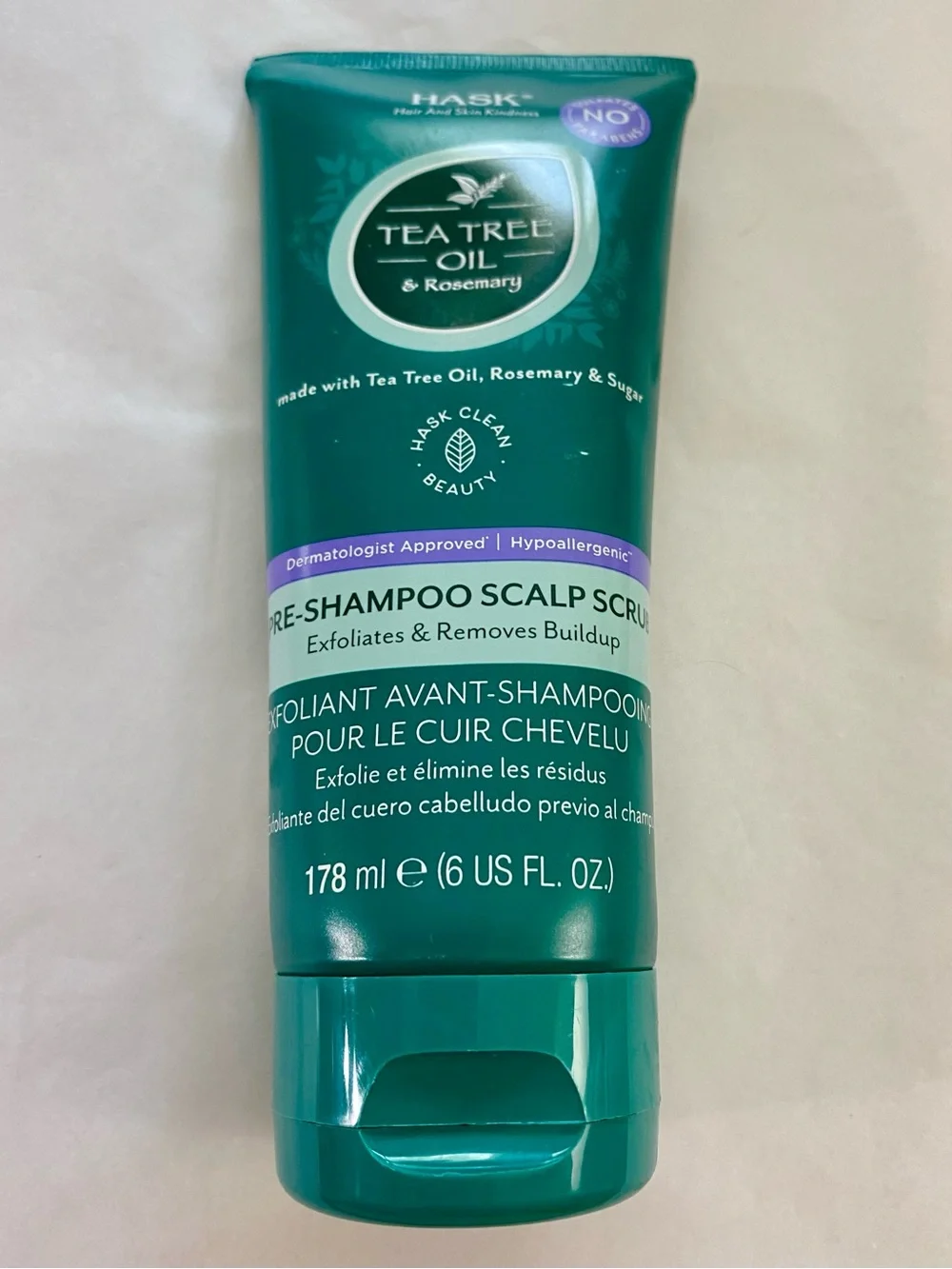 HASK Tea Tree Oil & Rosemary Pre-Shampoo Scalp Scrub